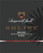 "SOLISE VINO TINTO NEGROAMARO" D.O.C. "Brindisi" vino tinto con uvas Negroamaro 100%, Las uvas son seleccionadas y transportadas en carros peque�os. Despues del proceso de produccion del vino viene depositado por barriles para la fermentation del vino rojo sobretodo los ultimos 15-16 dias en temperatura controlada de (26�). Despues se pasa en tanques de acero inoxidable de 150 hl. Alcohol 13,00 % vol. Total acidez 6,06 g/l Total dioxido de sulfuro 70 mg/l pH 3,65. Con carnes rojas y quesos